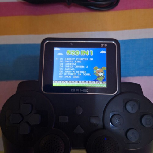 S10 Portable Retro Game Console used