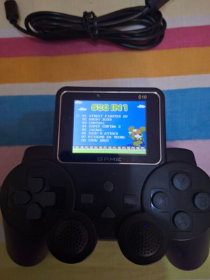 S10 Portable Retro Game Console used
