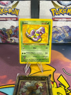 Pokemon card Ekans teams rocket set μεταχειρισμένο