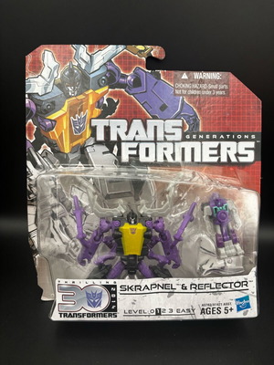 Transformers Generations Skrapnel & Reflector new Legends Class set