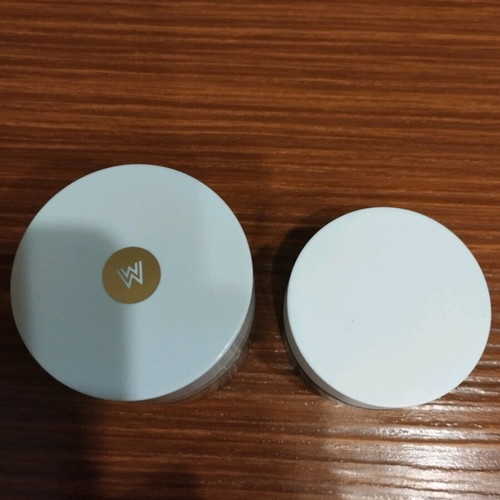 Jars from moisturizing creams used, set of 2