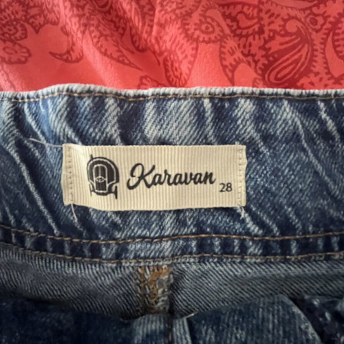 Karavan jeans size 28 like new, worn 2-3 times