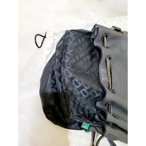 Love Power drawstring shoulder bag Diane Von Fürstenberg, gray leather