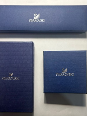 Swarovski комплект от 3 празни кутии в отлично състояние