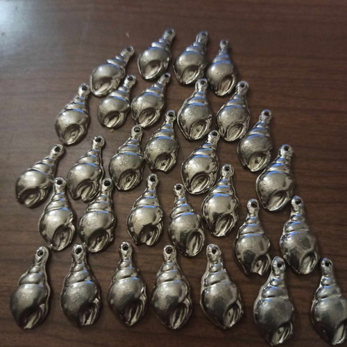 Hanging buttons used for design, 2 sets, metal