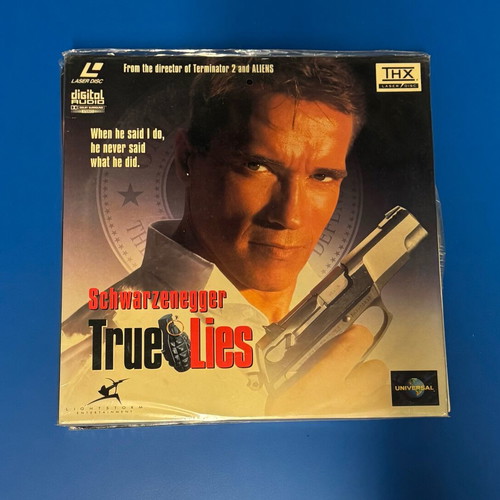 True Lies Laserdisc used