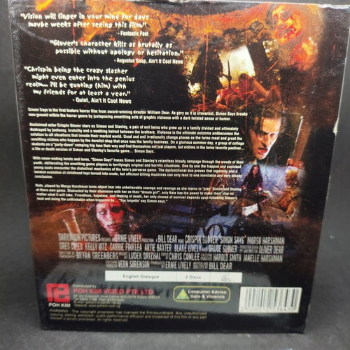 Simon Says VCD used, rare double Singapore edition, English no subtitles