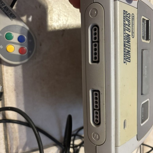 Super Nintendo SNES PAL console used, fully functional