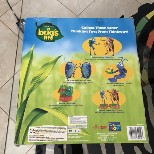 Hopper from A Bug’s Life Electronic Talking Model Kit 12” Figure new