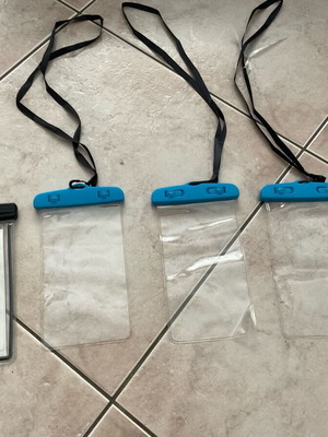 Waterproof Phone Cases set of 4 like new