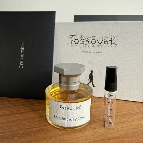 Toskovat Last Birthday Cake 2ml decant authentic eau de parfum