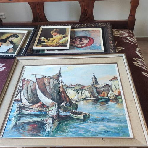 Paintings, various, Thessaloniki Airport area
