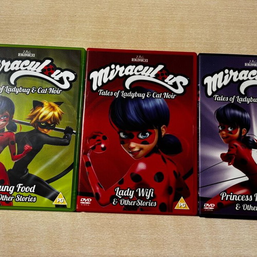 Miraculous Ladybug 3 DVD like new, dubbed in English