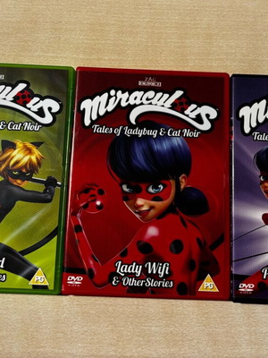 Miraculous Ladybug 3 DVD like new, dubbed in English