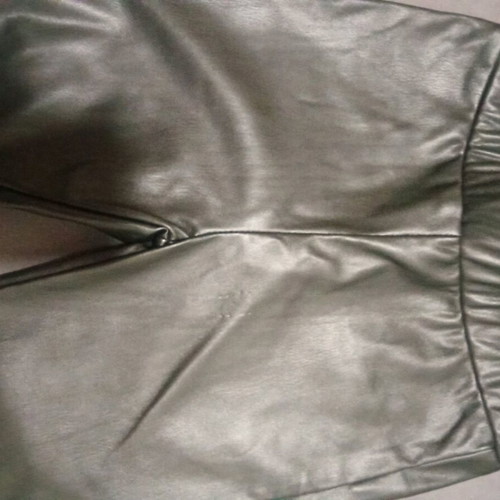 Minoti leather leggings for 6-7 years like new, black