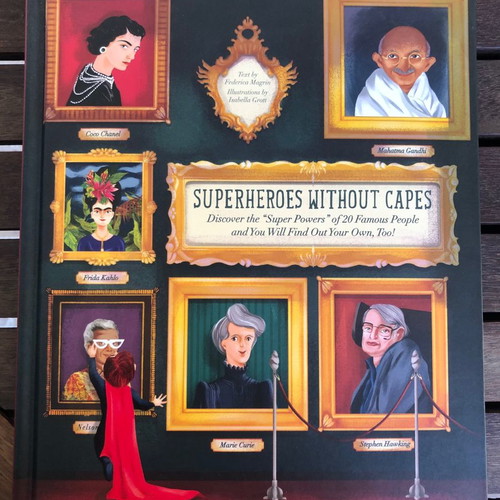 Book Superheroes Without Capes used, children's English book