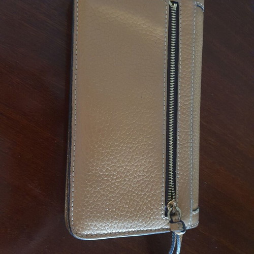 Tous leather women's wallet used beige