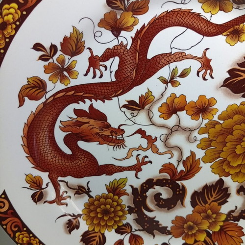 Myott Meakin Franciscan Dynasty Collection decorative plate The Dragon of Kowloon