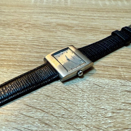 Seiko Vintage wind-up watch used, silver
