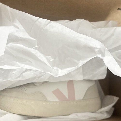 Veja kids sneakers like new, size 28, white and pink