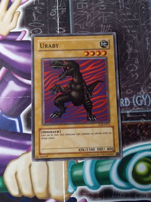 Uraby Yu-Gi-Oh! card near mint condition