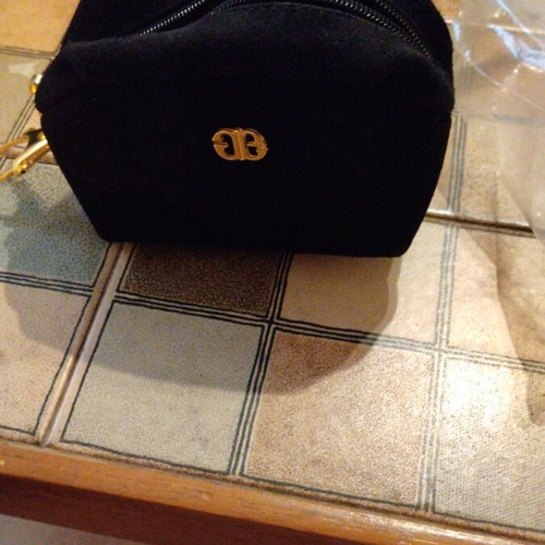 Valentino Garavani Les Sacs small black nylon handbag like new