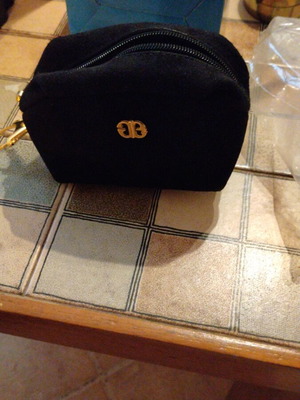 Valentino Garavani Les Sacs small black nylon handbag like new
