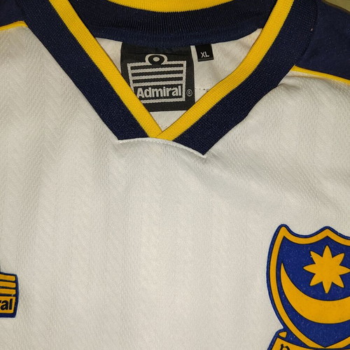 Portsmouth 1998-99 Centenary Match Issued Jersey Vlachos 7 used