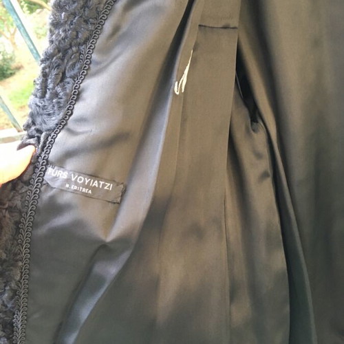 Astrakhan fur black like new