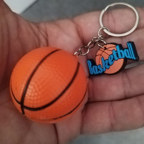 Basketball Ball Keychain new