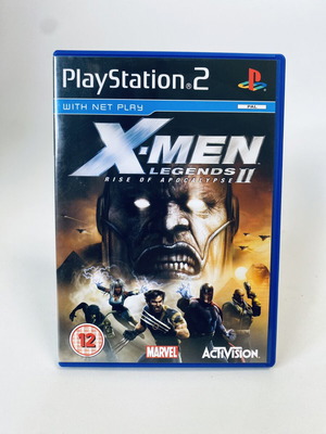 X-Men Legends II Rise of the Apocalypse PlayStation 2 game like new, English
