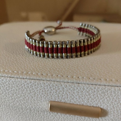 Links of London friendship bracelet silver 925 like new