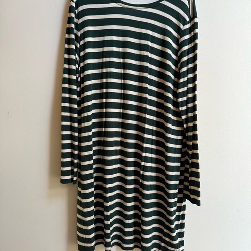 ASOS Women's Green & White Striped Dress -  3,00 - Vendora.cy