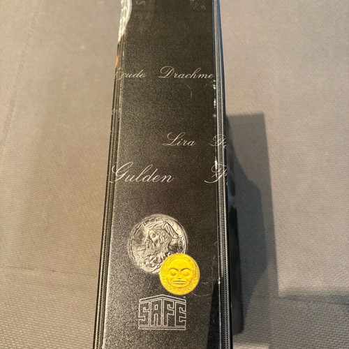 Coin collection folder euro used