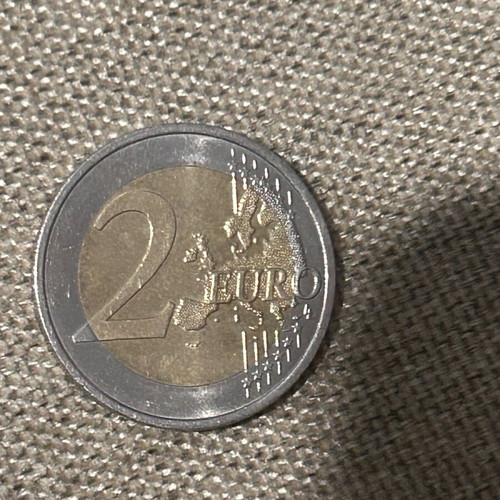Austrian 2 euro collectible 2016-200 years National Bank used