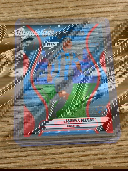 Καρτα Lionel Messi Αργεντινη Magicians Topps 2024-24 Red Parallel