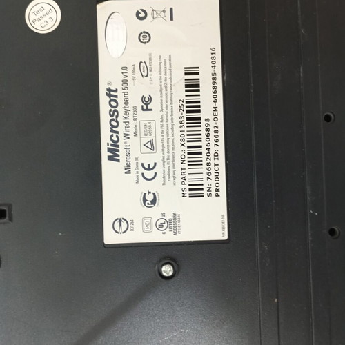 Microsoft 500 keyboard used, no wear