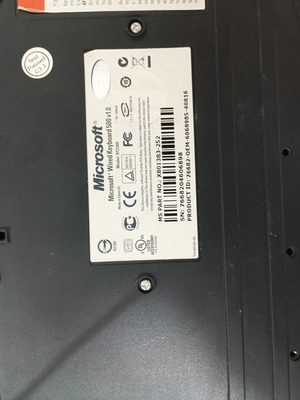 Microsoft 500 keyboard used, no wear