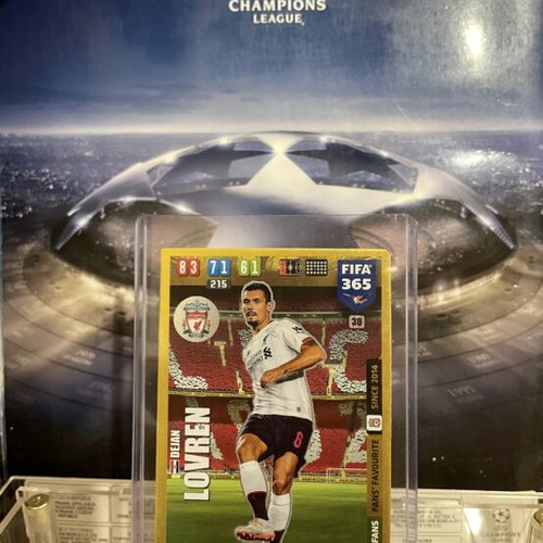 Dejan Lovren Liverpool football sticker 2019/20
