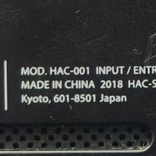 Nintendo Switch V1 (HAC-001) console, refurbished