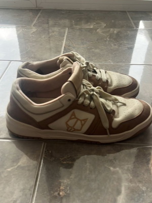 Naked Wolfe sneakers used, white and beige, size 42