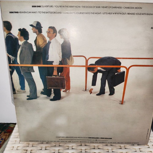 Bolland The Domino Theory vinyl record used, rock