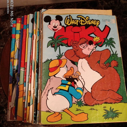 Megalo Miky Greek comic issues 243, 260, 286, 288, 302, 306, 307, 309, 310, 313, 317, 321, 322