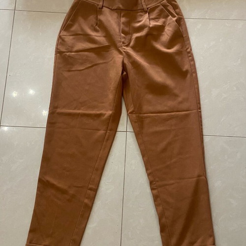 Stradivarius women's pants like new, brown, comfortable fit
