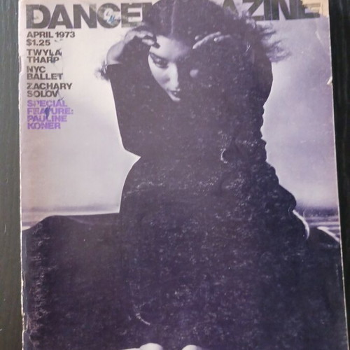 Dance Magazine April 1973 used, good condition