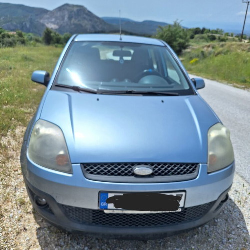 Ford Fiesta 2007 1400cc diesel manual used, 316000 km, blue