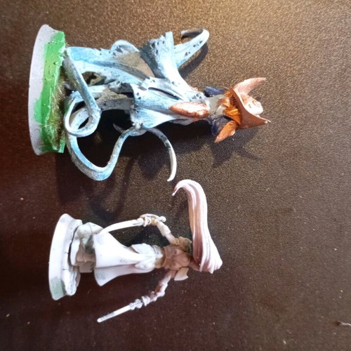 3d printed miniatures used for proxy Eldars 40k