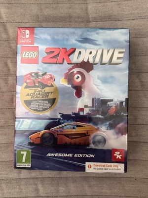 Lego 2K Drive Awesome Edition Nintendo Switch new, sealed collector's edition