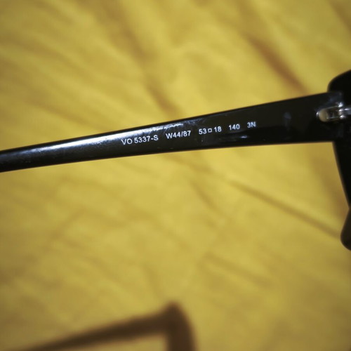 Vogue sunglasses used black lenses in poor condition, frame only