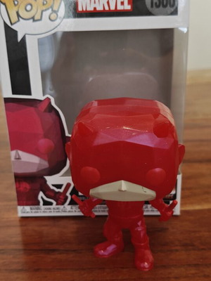 Funko Pop! Marvel Daredevil (Red) #1386 used figure with box